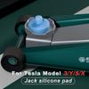 2024 Upgrade Car Lift Jack Stand Pads Preto Borracha Slotted Floor Pad Frame Rail Adaptador para Tesla Model 3 Model Y Model SX