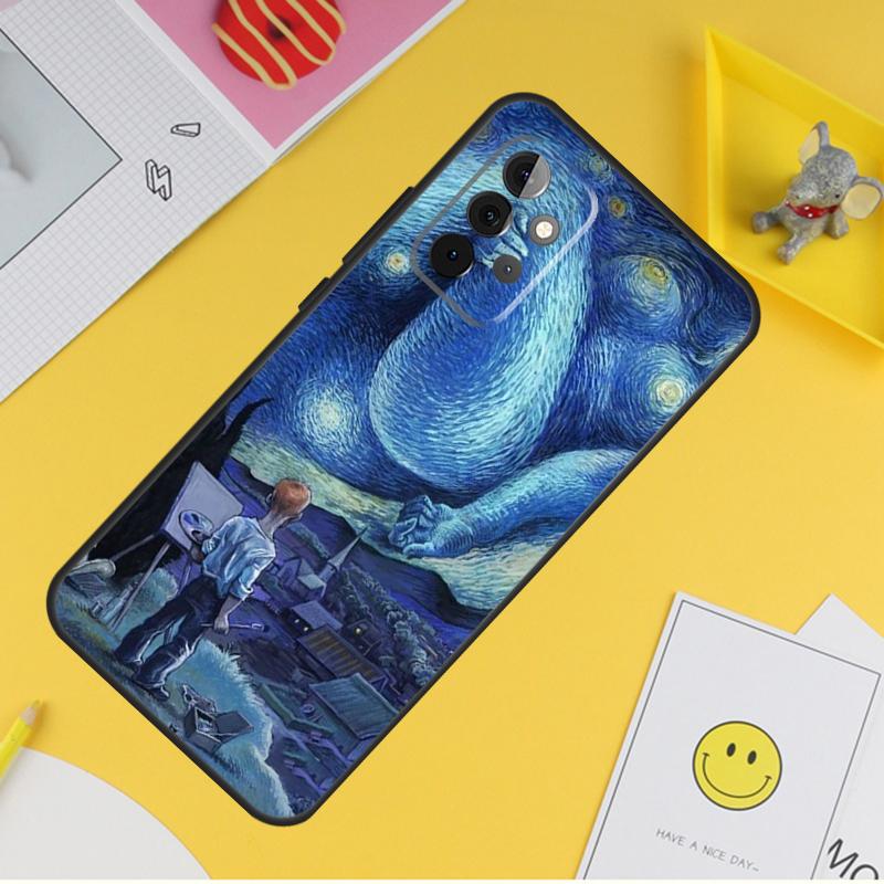 Van Gogh Starry Night Case For Samsung Galaxy A36 A16 A56 A06 A54 A34 A14 A13 A53 A12 A22 A32 A52 A35 A17 A15 A55