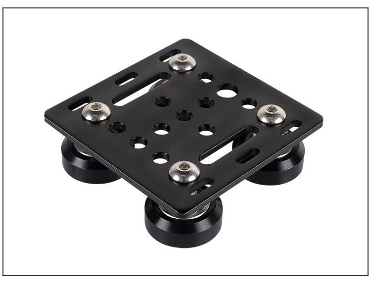 Europäischer Standard V-Slot Aluminiumprofil Riemenscheibe Portalplatte für 3D-Drucker