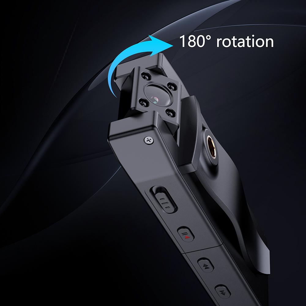 1080P Digital Law Enforcement Recorder, High-Definition Night Vision Action Video, Small Portable Duty Camera