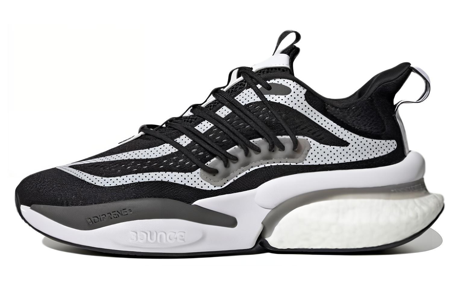 AlphaBoost V1 Adidas  Black White  HQ4517 42