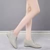Inner Height Increase Small Leather Shoes Versatile Fashion Patent Leather Soft Surface Wedge Heel Single Shoes Versatile Round Head Comfortable Shoes