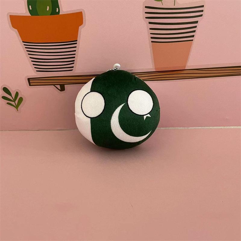 16Cm Polandball Plush Toy Australia Italy Korea Countryball Stuffed Doll Home Decoration