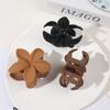 Matte Flower Claw Clips Women Hair Claws Floral Cute Hair Accessories Hair Clips For Girls Sweet Clamp Barrettes