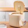 5Kg Rice Container Sealed Flour Dispenser with Locking Lid Household Kitchen Organizer for Pantry Grain Cereal Food Canister