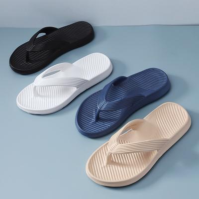 Lightweight Eva Beach Flip Flops for Women Summer  Soft Sole Clip Toe Thong Slippers Woman Comfort Non Slip Bathroom Slides