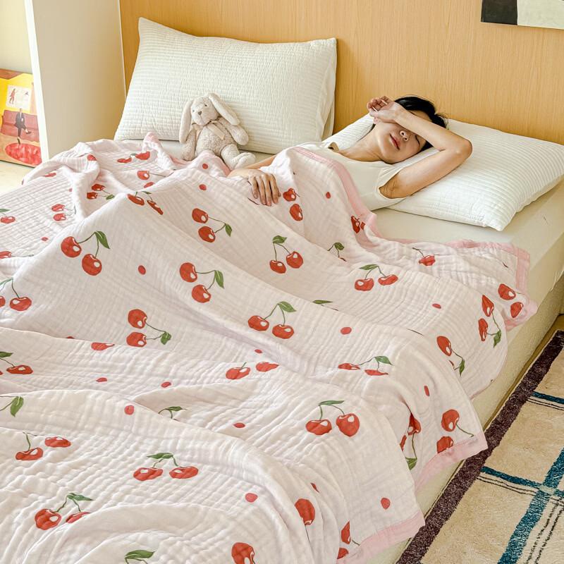 Pure Cotton Six-Layer Gauze Summer Blanket