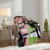 Warme weiche Plüsch-Nickerchen-Decken Sofateppich für Wohnzimmer Büro Schlafzimmer ZZZ Zuhause Reisen Kindergeschenk Flanell einseitig bedruckt