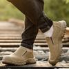 High Quality Men's Tough Work Shoes New Anti-smash Anti-puncture Safety Shoes Men's Protective Safety Shoe Designer Men's Shoes
