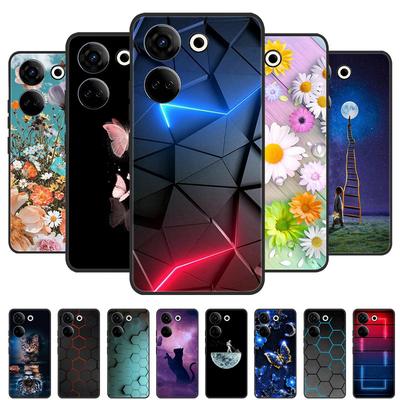 Pro Tecno Camon 20 Pro 4G Pouzdro Silikonové Vlk Lev TPU Měkký Zadní Kryt Pouzdra na Telefon pro Tecno Camon20 Pro CK7n Fundas Nárazuvzdorné