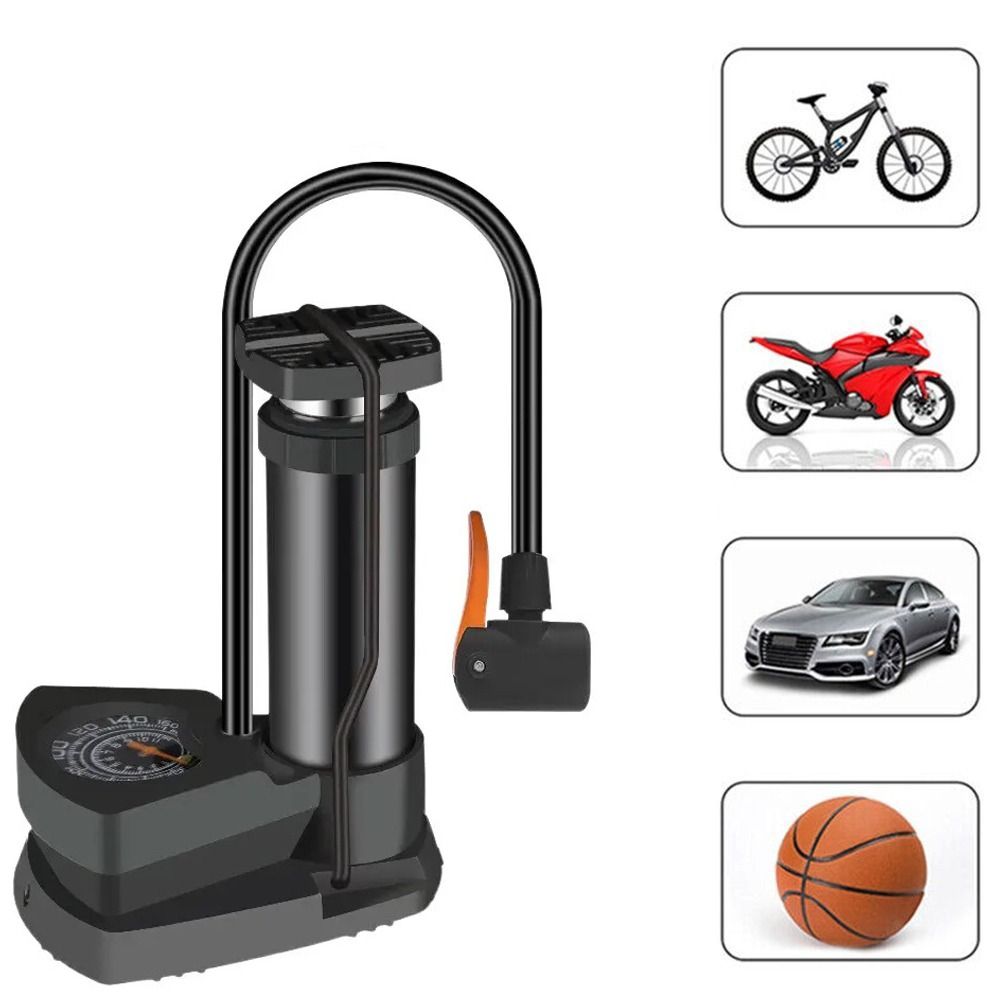 

Portable Air Pump Pedal Foot Pump Durable Inflator Basketball
