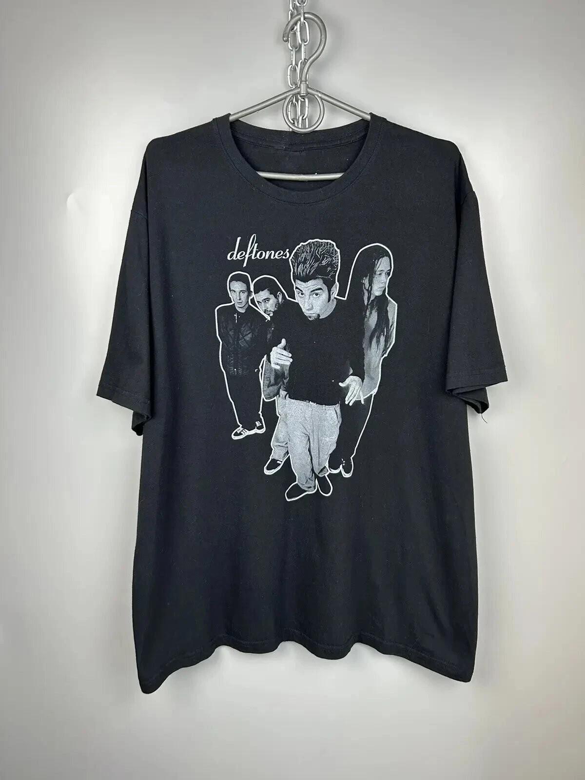 Vintage Deftones 90s T-Shirt – Classic Nu-Metal Band Tee for Hardcore Fans XXXXL