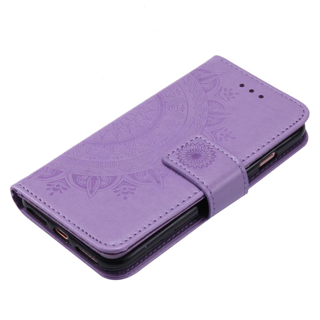 For Honor 400 Lite Stand Case Imprinted Totem PU Leather Wallet Phone Cover
