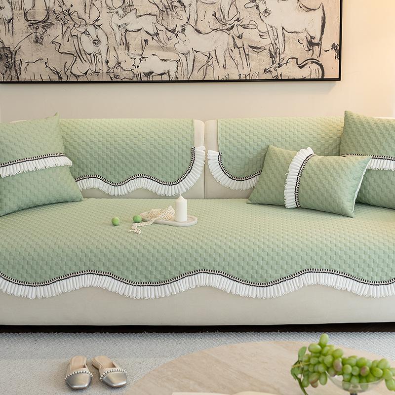 Summer Cool Sofa Cushion Summer Cold Combination Sofa Cushion Fixed  New Cover Towel
