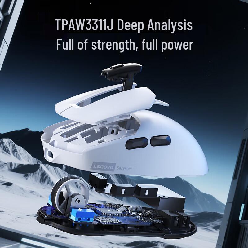 Lenovo M322 Tri-Mode Rechargeable Gaming Mouse