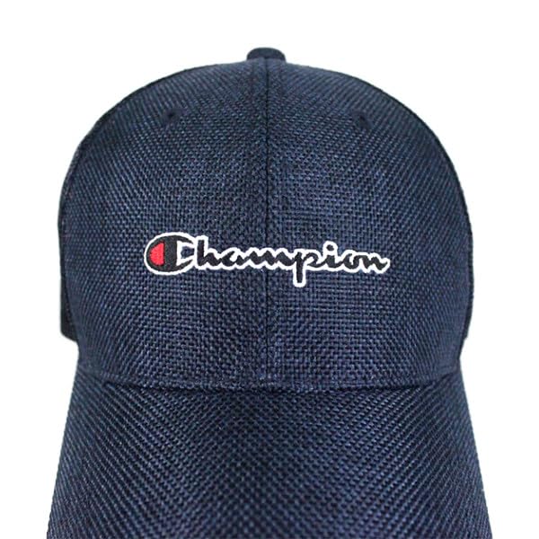 Champion Cap for Men and Mesh Large Large Seat Couple Present Navy Women, Cap, Size, Size, Hat, Script, Mesh, Unisex, Brand, Popular, Trendy, Look,