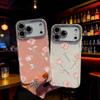 Hand-Painted Rose Case for Apple iPhone 17 Pro Max - Compatible with iPhone 13/15/14/11, Female Design