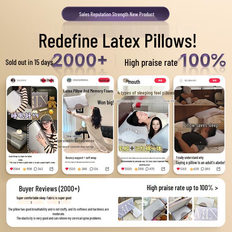 SleepHero Deep Sleep MIX Pillow