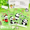 Loose-leaf Mini Notebook Panda Memo Pad High Quality Diary Book School Office
