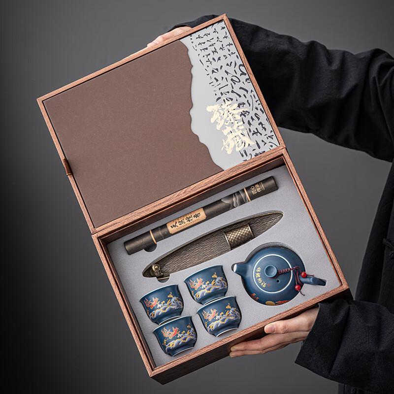 High-End Ceramic Tea Ceremony Gift Set