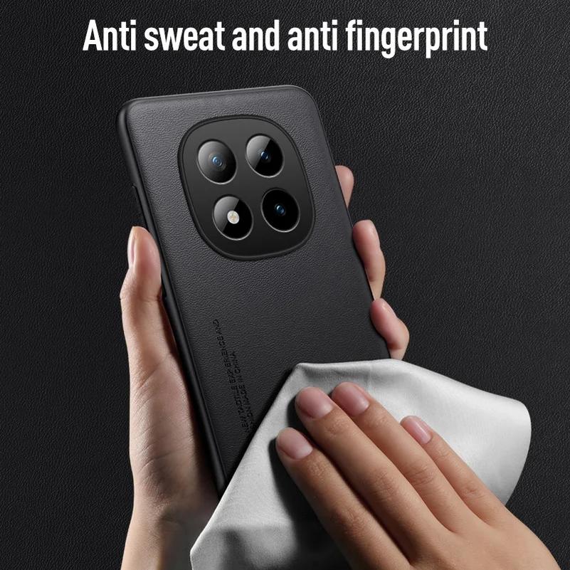 PU Leather Case For Xiaomi Poco M8 Pro 5G Back Cover Silicone Shockproof Full Protection Phone Case For PocoM8 Pro M8Pro