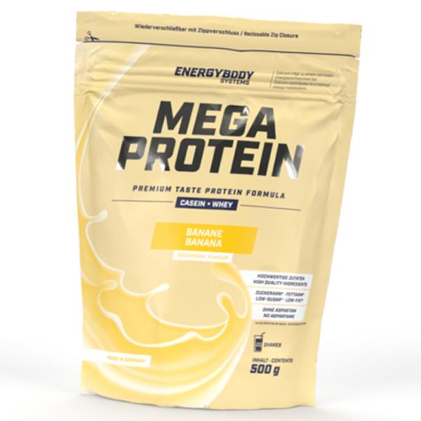 

Протеїн нарощування м язової маси, Mega Protein, Energy Body 500г Банан (29149003) 500g