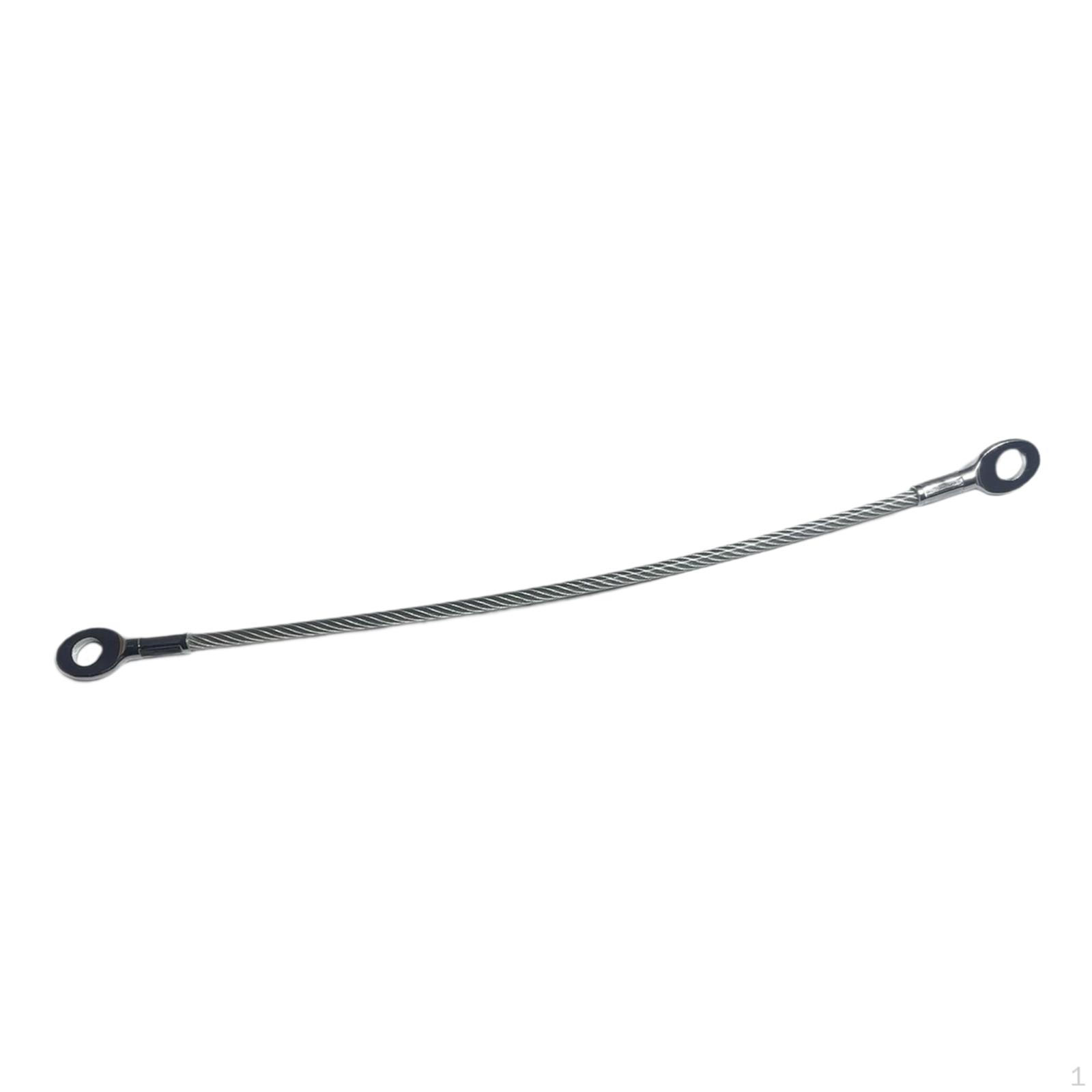 

Кабель-менеджмент 6 мм Домашний тренажерный зал Детали тренажеров Простая установка Аксессуары для оборудования 35.1x0.6cm