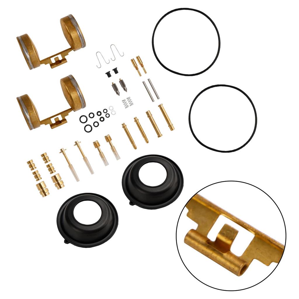 Carburetor Rebuild Repair Kit Fit for Honda CB350 1968-1972 CL350 1968-1973