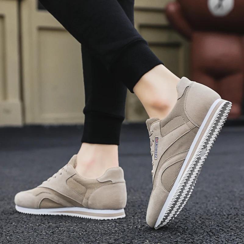 Men's Shoes 2025 Sports Anti Slip Vulcanized Shoes Tenis Masculino Anti Slip Vibration Comfortable Walking Luxury Running Shoes