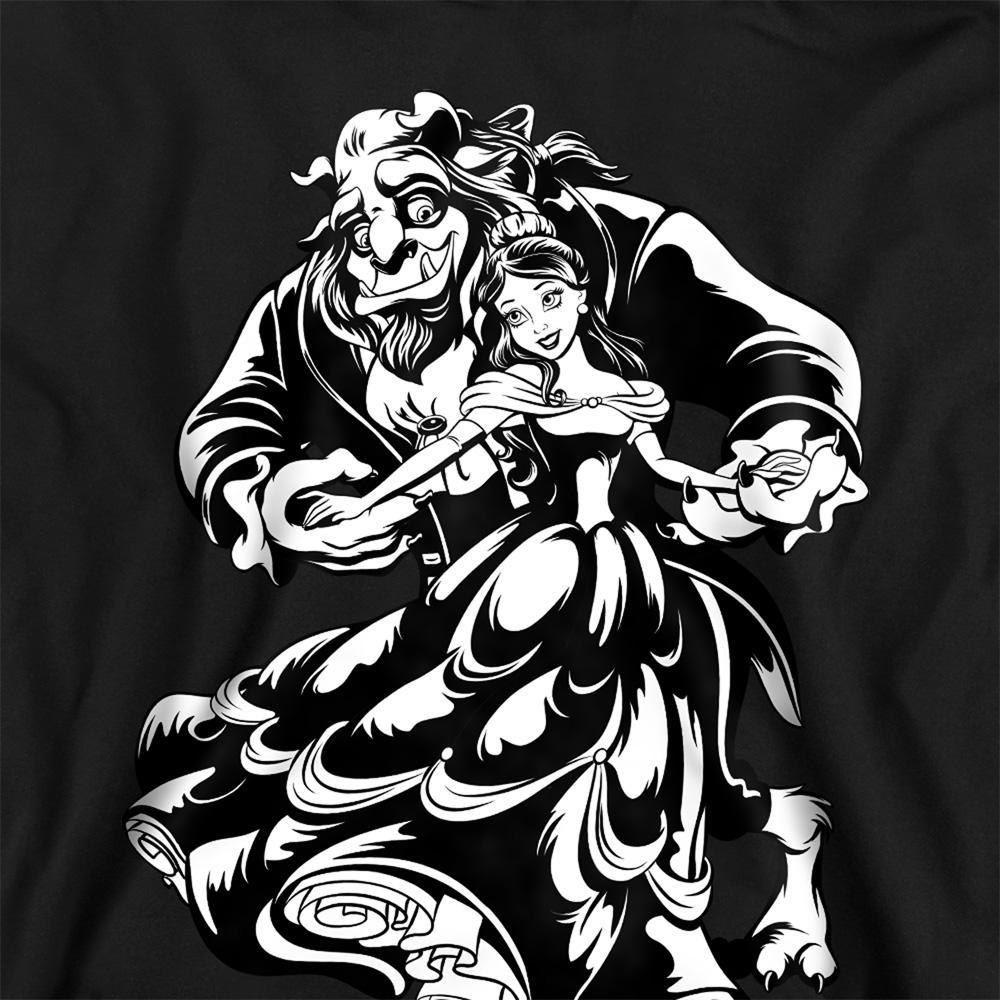 Beauty And The Beast Childrens/Kids Belle Beast Dance Heather Hoodie