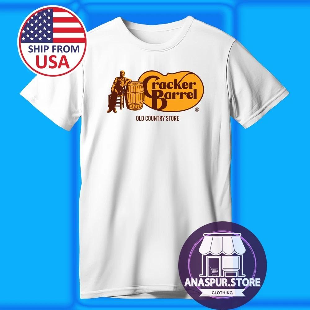 Cracker Barrel Old Country Restaurant Men s White Size S-5XL L