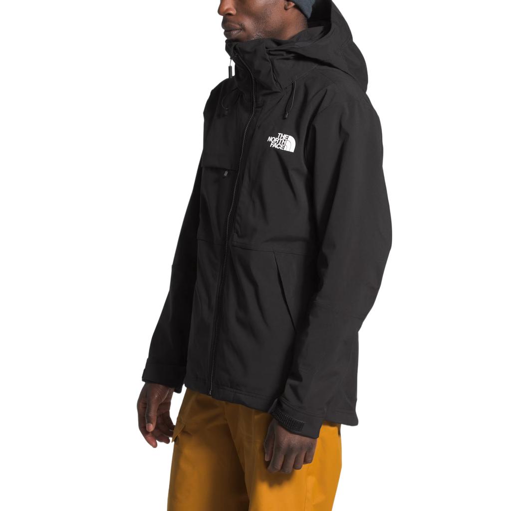 The North Face Куртки Мужские Черные С Капюшоном (отрывной) Средний прямой крой NF0A4QX8-JK3