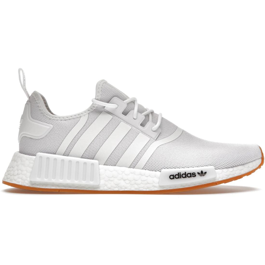 

Кроссовки adidas NMD R1 Primeblue Белые с резиновой подошвой(ГЗ9260) 40
