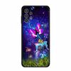 For Samsung Galaxy A73 Case A53 A33 5G A23 Soft Bumper Black Silicone Back Cover for Samsung A53 5G Phone Cases Cartoon Coque