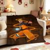 Naruto Unleashes Rasengan Theme Cute Flannel Blanket Skinfriendly Warm Fleece Blanket For Living Room Sofa Nap Home Decor Gift For Friends