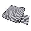 Portable Heated Seat Cushion Canvas USB Adjustable Heating Stadium Seat Pad for Outdoor Camping