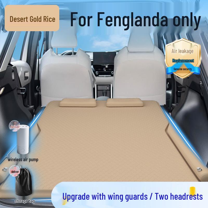 Toyota Frontlander Inflatable Car Mattress & Folding Sleeping Pad for Trunk