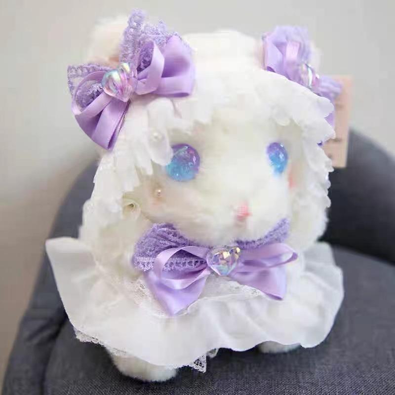 Cute Lolita Cat Doll Doll 8-inch Grabbing Machine Plush Toys Small Doll Girls Heart Gift
