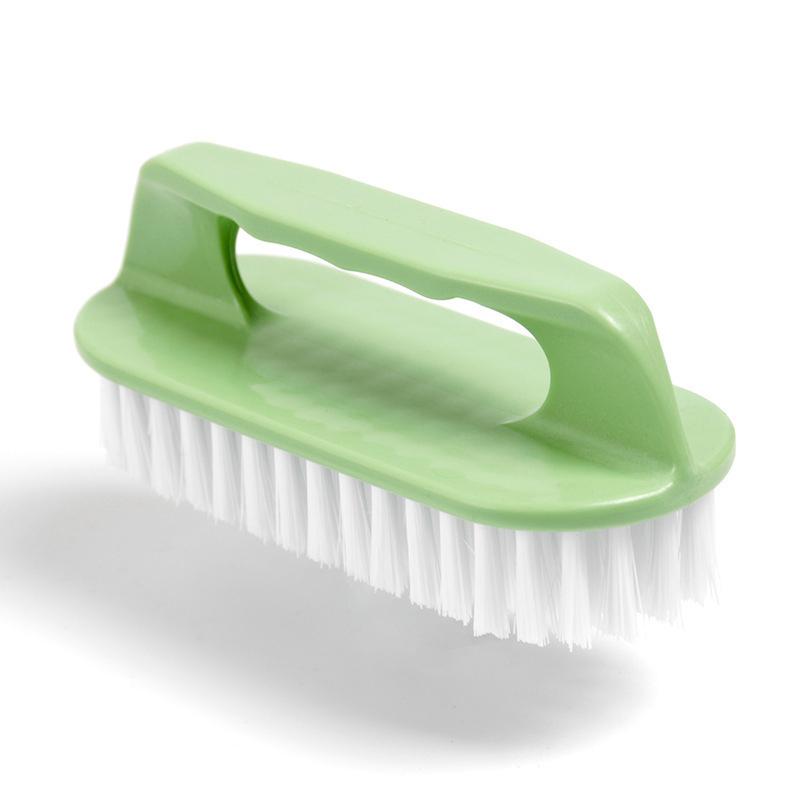 Scheuerbürste mit harten Borsten, Scheuerbürste für Wäsche, Kleidung, Schuhe, tragbare Handreinigungsbürste aus Kunststoff für Küche und Bad