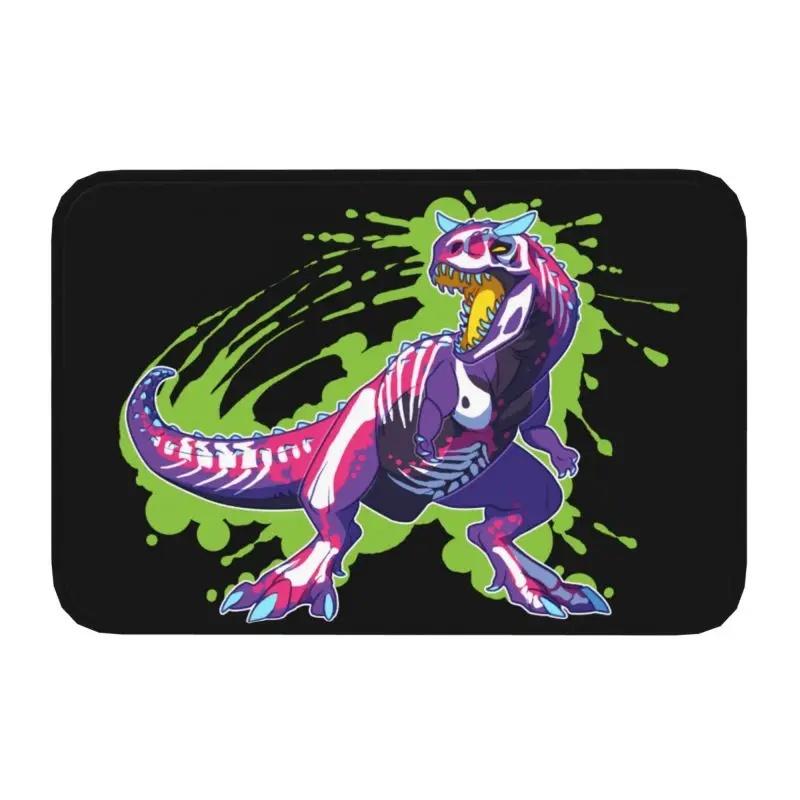Funny Offline No Internet Dinosaur Doormat Anti-Slip Entrance Kitchen Bathroom Floor Door Mat Dino Geek Garage Carpet Rug