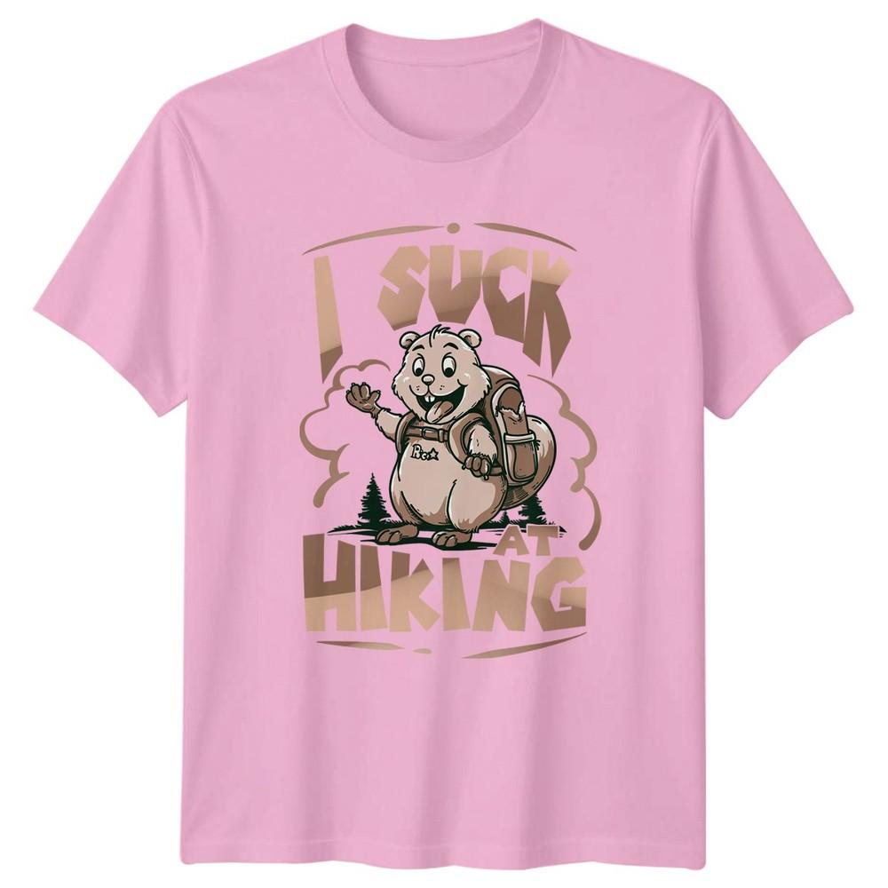 I Suck At Hiking TShirt Hiking Outdoors Birthday