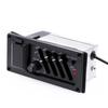 Guitar Pickup 4 Band Guitar Preamp Amplifier Equalizers Tuner Guitar Piezo Pickup Equalizers for Guitar Part