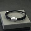 Vintage Viking Bracelet For Men Sliding Adjustable Rope Braclet Homme Beach Surfing Nautical Braslet Boyfriend Gift Pulseria