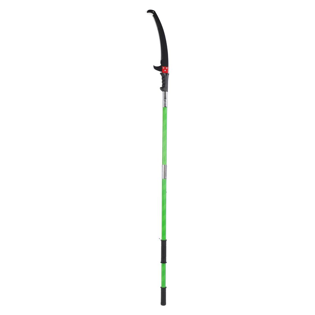 Manual Pole Saw 26 Feet Extendable Tree Pole Pruner High Branch Trimmer with Lightweight Fiberglass