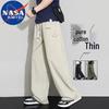NASA MARVEL Men's Slim Straight Pure Cotton Cargo Jogger Pants