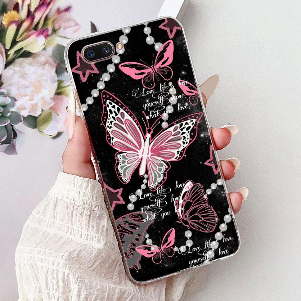 For OPPO A3S Case CPH1803 Soft Slim Fundas Cute Cartoon Cover For Oppo A5 AX5 CPH1809 OppoA3s Phone Cases Oppo A3 s A 3s Coque
