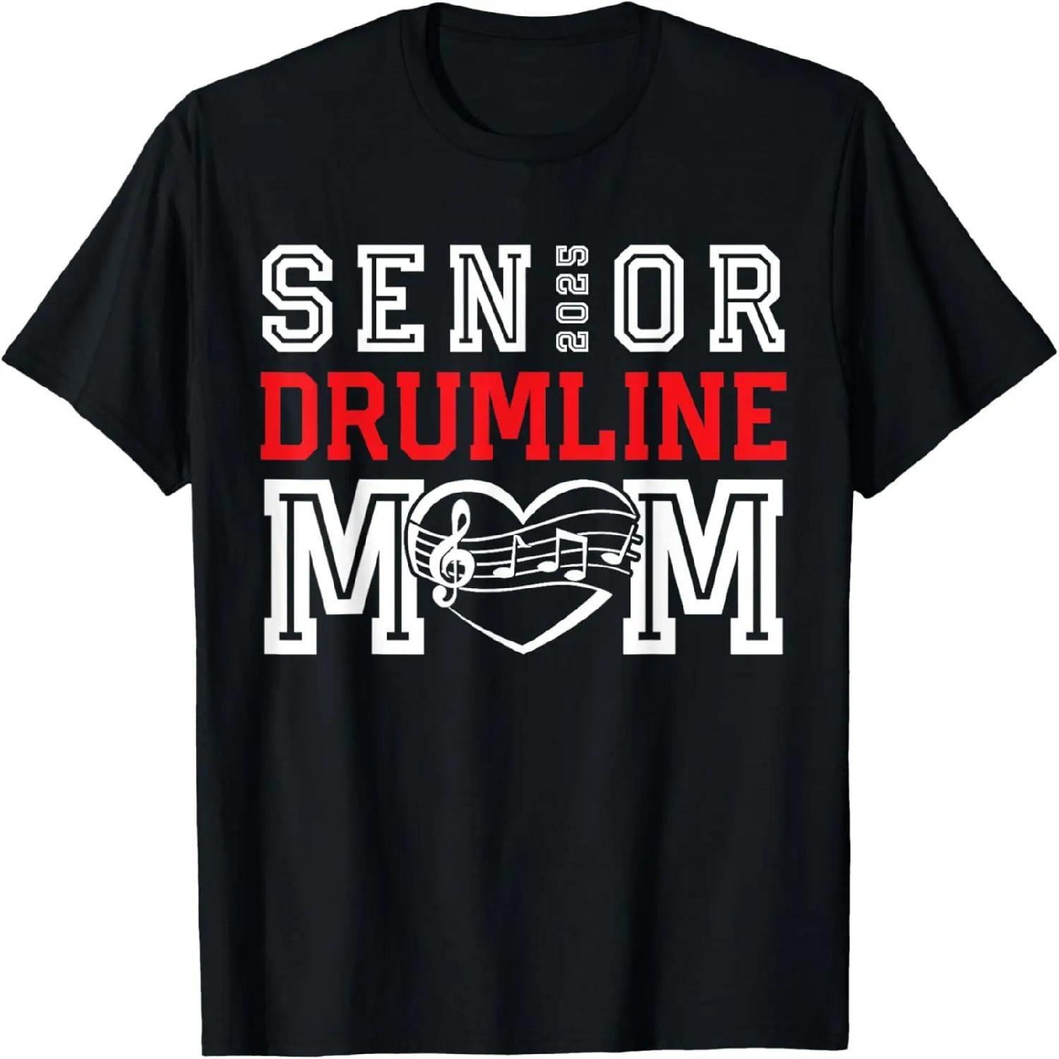 Vintage Senior 2025 Drumline Mom Band Marching Class of 2025 T-Shirt XXXXXL разноцветный