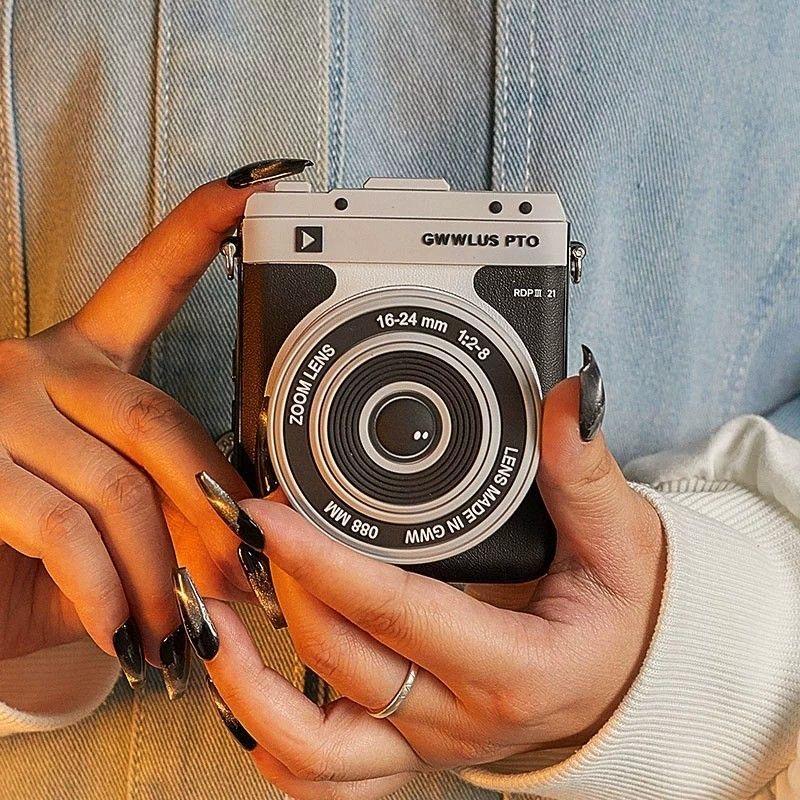 Zflip7 Hülle Luxuriöser Magnetischer Kamera-Halter Handyhüllen für Samsung Galaxy Z Flip7 zflip6 zflip5 Hülle mit Crossbody Leder Fundas Coque