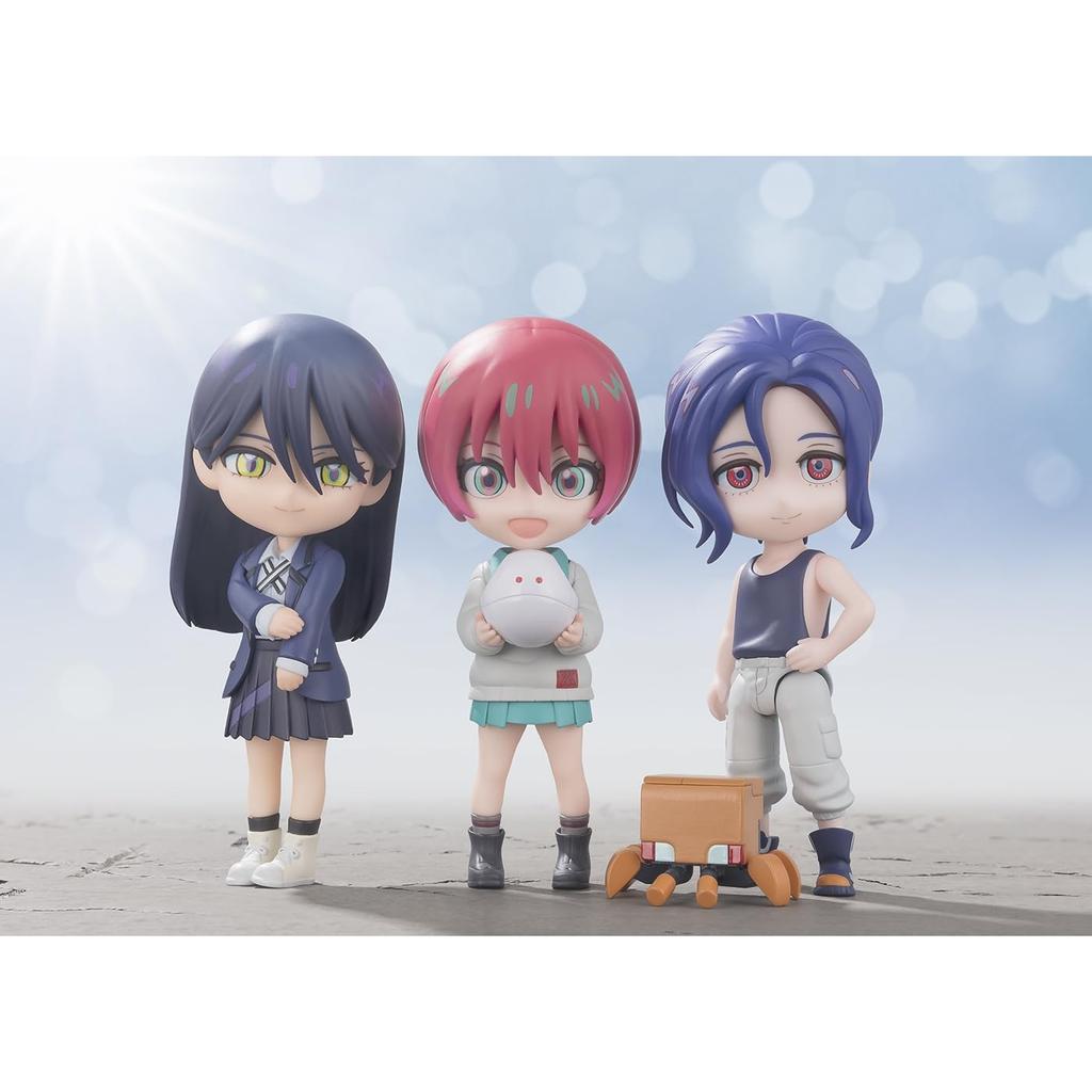 TAMASHII NATIONS Figuarts Mini Mobile Suit Gundam GQuuuuuuX Amate Yuzuriha (Mach) 90mm Painted Movable PVC & ABS Figure