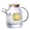Heat-Resistant Glass Cold Water Pitcher with Lid